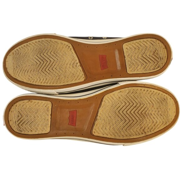 Levi's Men's Navy Canvas Lace Up Sneakers Size 12 - Picture 7 of 8